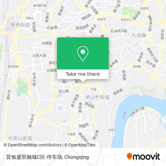 晋愉盛世融城C区-停车场 map