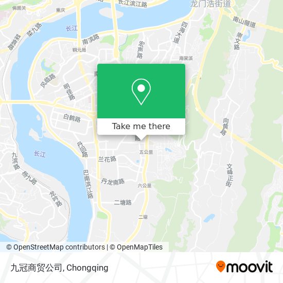 九冠商贸公司 map