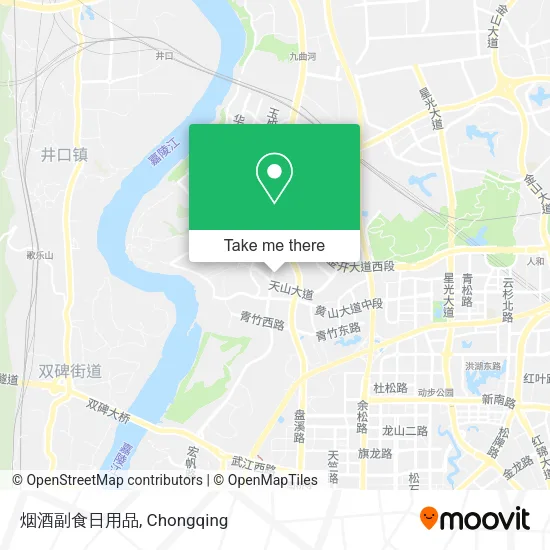 烟酒副食日用品 map