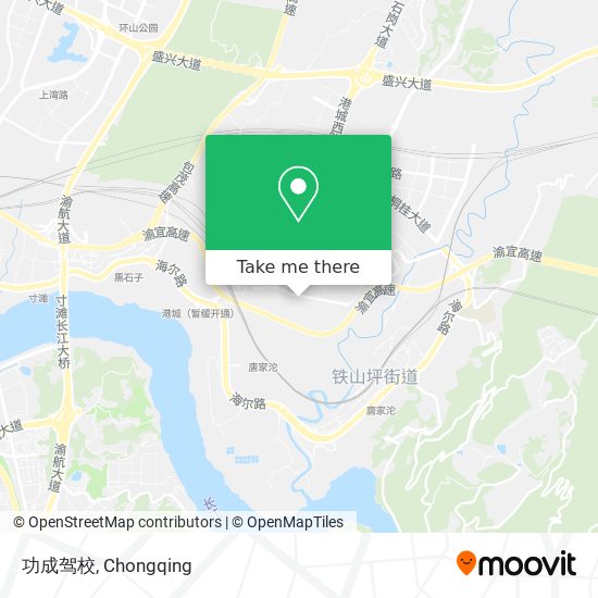 功成驾校 map