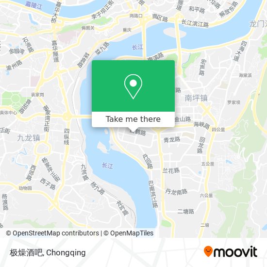 极燥酒吧 map