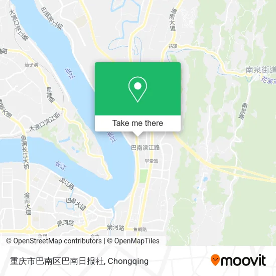 重庆市巴南区巴南日报社 map