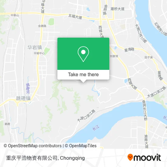 重庆平浩物资有限公司 map