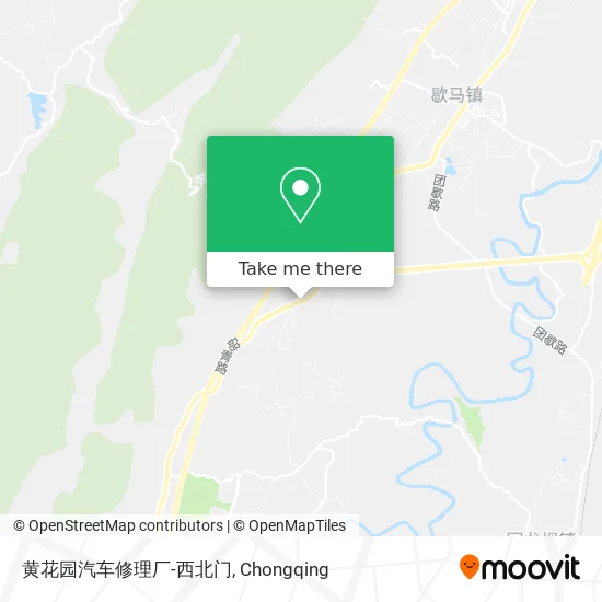 黄花园汽车修理厂-西北门 map