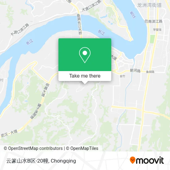 云篆山水B区-20幢 map