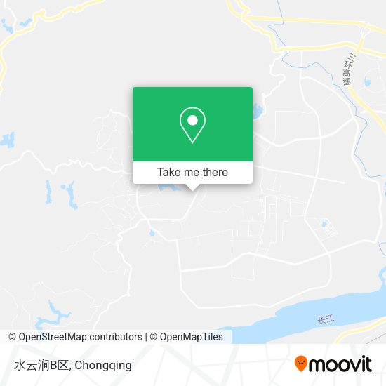 水云涧B区 map