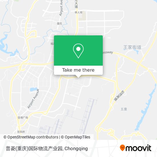 普菱(重庆)国际物流产业园 map