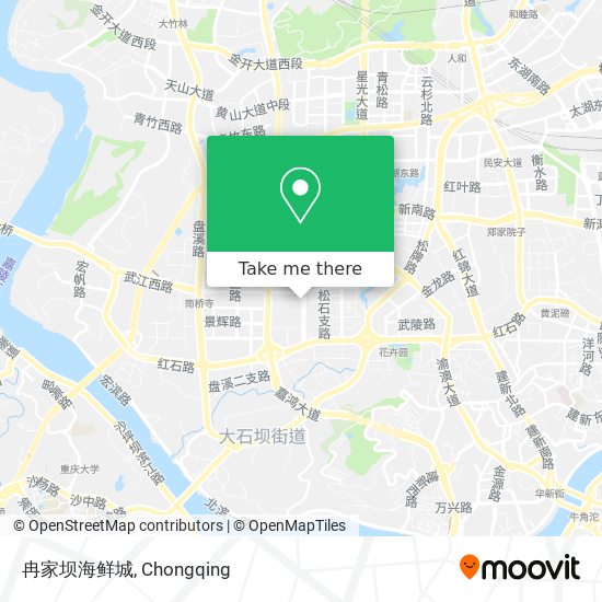 冉家坝海鲜城 map