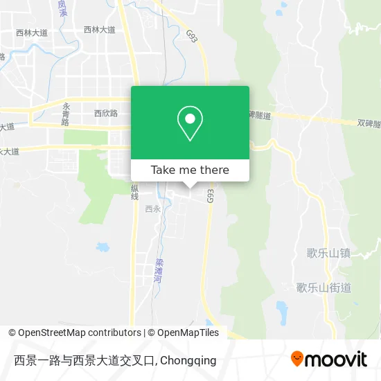 西景一路与西景大道交叉口 map
