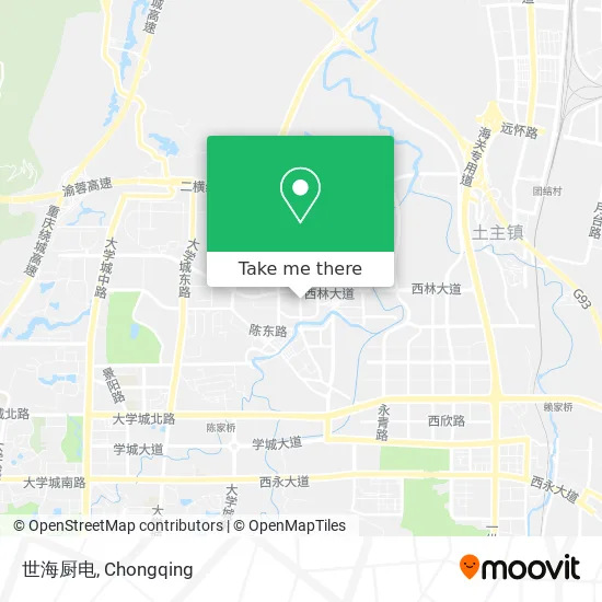 世海厨电 map