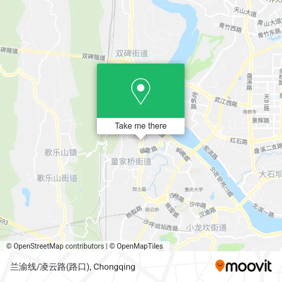 兰渝线/凌云路(路口) map