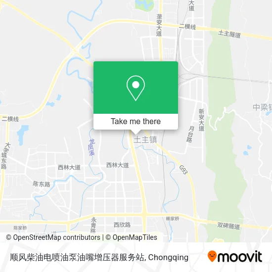 顺风柴油电喷油泵油嘴增压器服务站 map