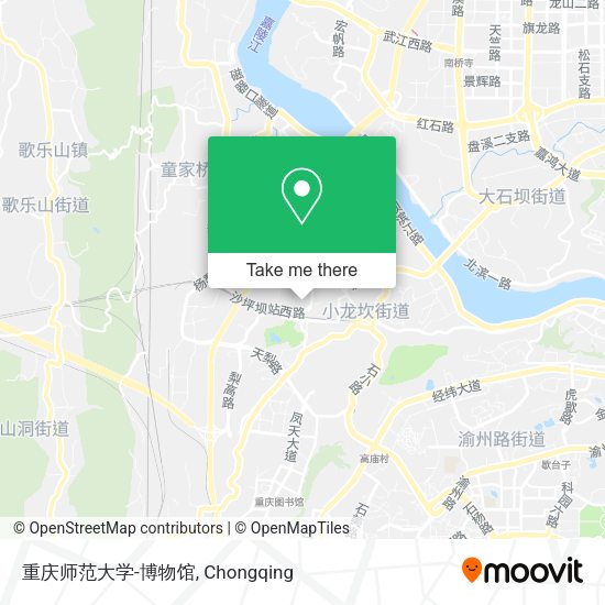 重庆师范大学-博物馆 map