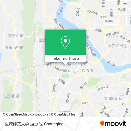 重庆师范大学-游泳池 map