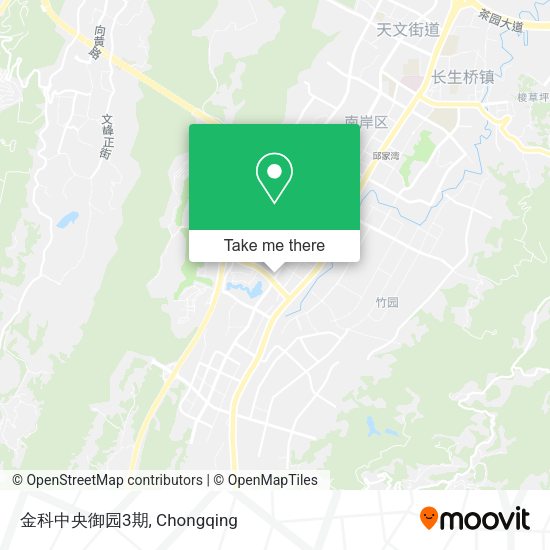 金科中央御园3期 map