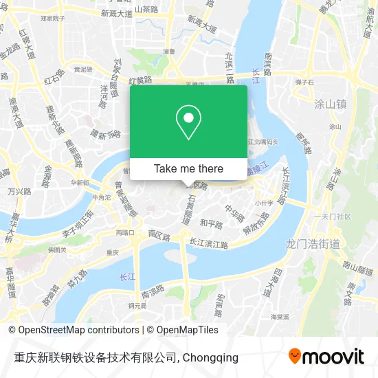 重庆新联钢铁设备技术有限公司 map