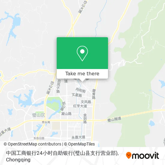 中国工商银行24小时自助银行(璧山县支行营业部) map