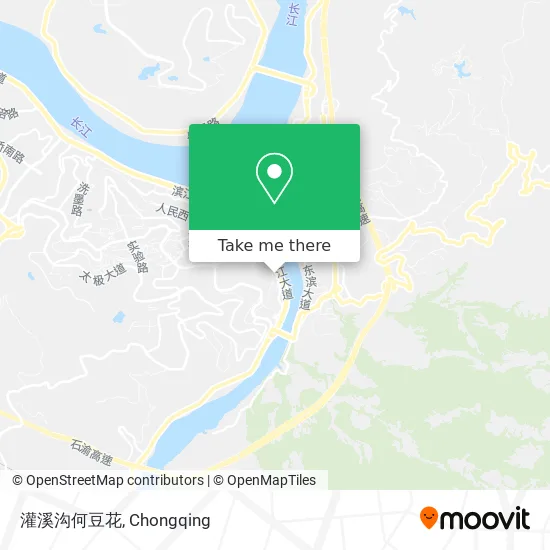灌溪沟何豆花 map