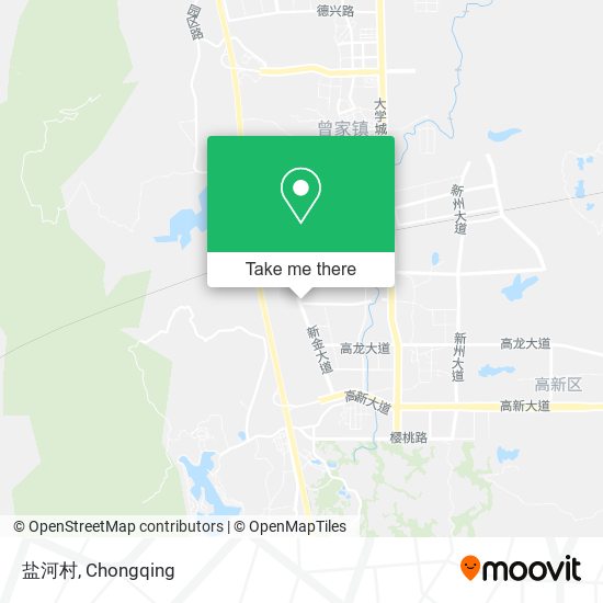 盐河村 map