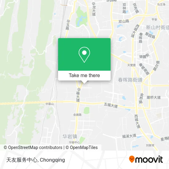 天友服务中心 map