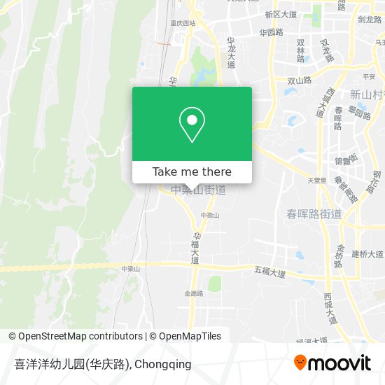 喜洋洋幼儿园(华庆路) map