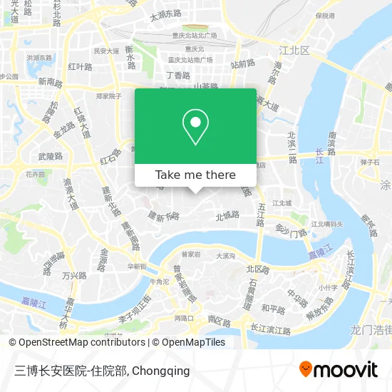 三博长安医院-住院部 map