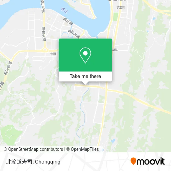 北渝道寿司 map