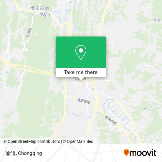 渝道 map