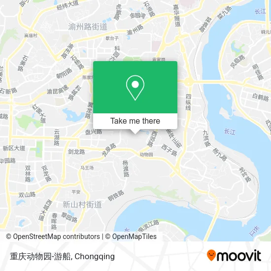 重庆动物园-游船 map