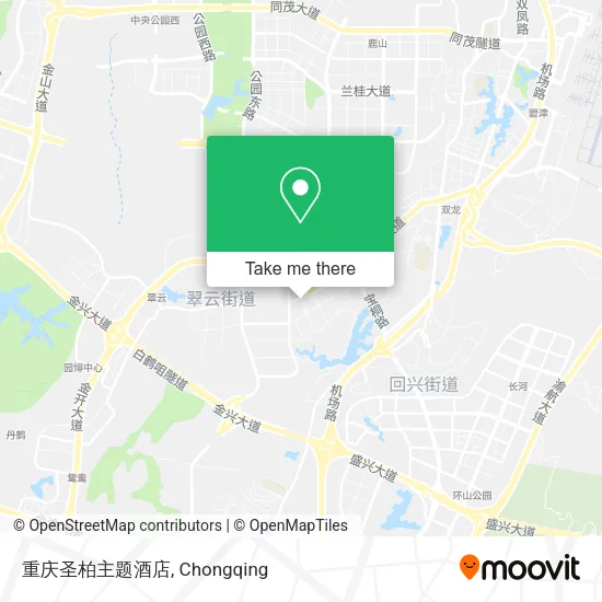 重庆圣柏主题酒店 map
