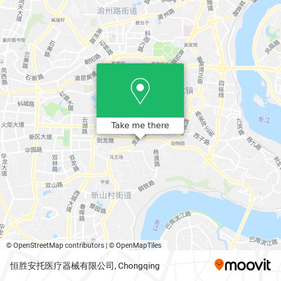 恒胜安托医疗器械有限公司 map