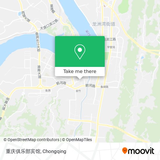 重庆俱乐部宾馆 map