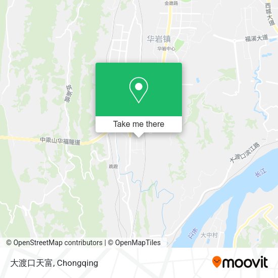 大渡口天富 map