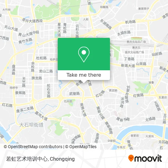 若虹艺术培训中心 map