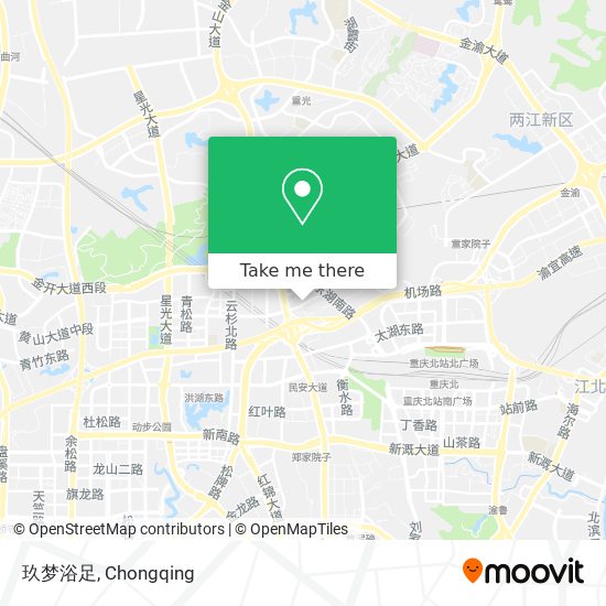 玖梦浴足 map