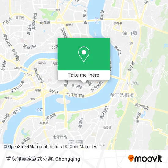 重庆佩惠家庭式公寓 map