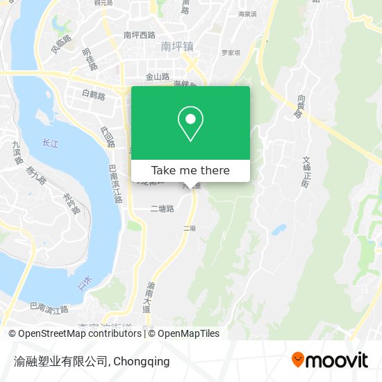 渝融塑业有限公司 map