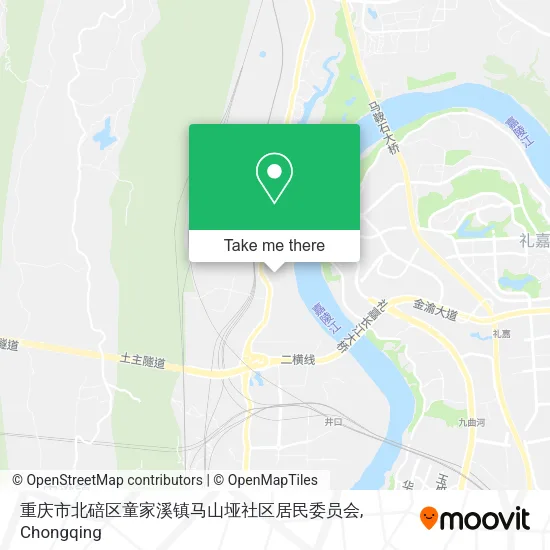 重庆市北碚区童家溪镇马山垭社区居民委员会 map