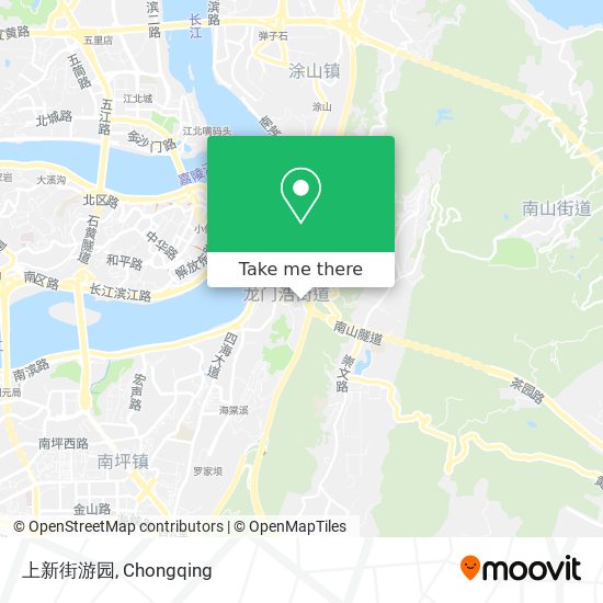 上新街游园 map