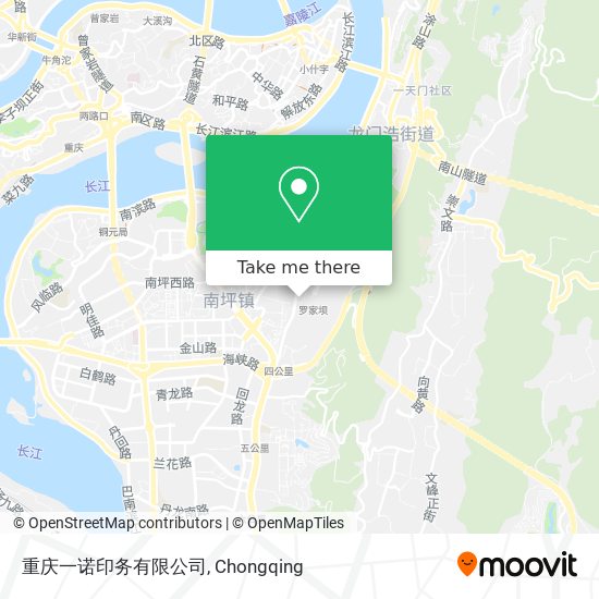 重庆一诺印务有限公司 map