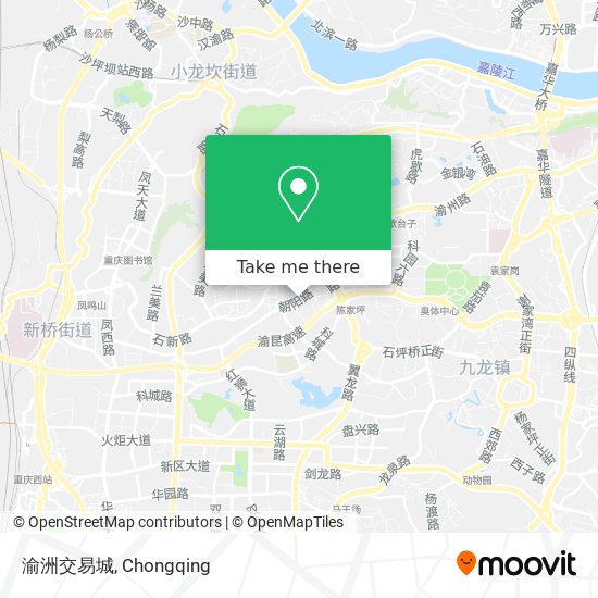 渝洲交易城 map