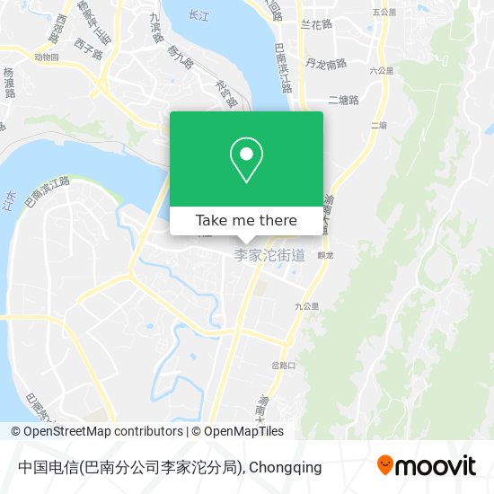 中国电信(巴南分公司李家沱分局) map