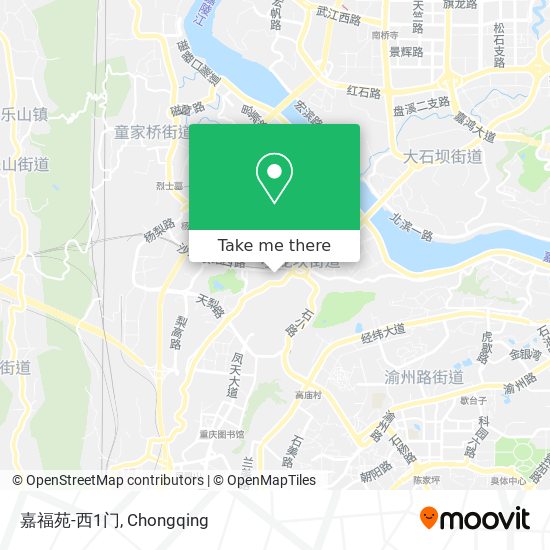 嘉福苑-西1门 map