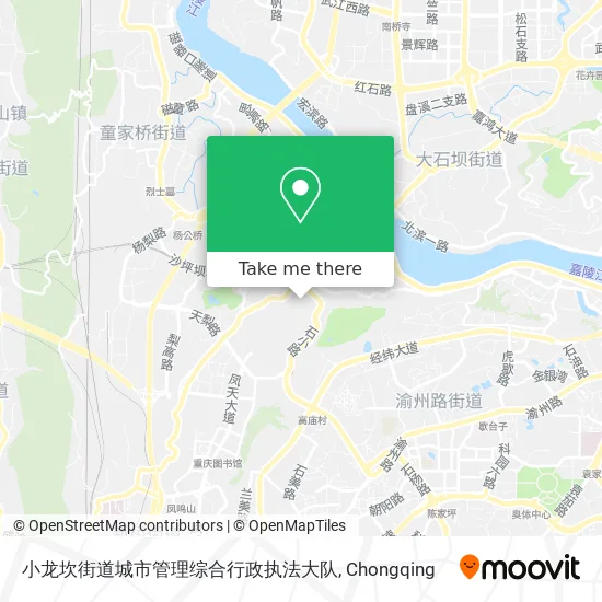 小龙坎街道城市管理综合行政执法大队 map