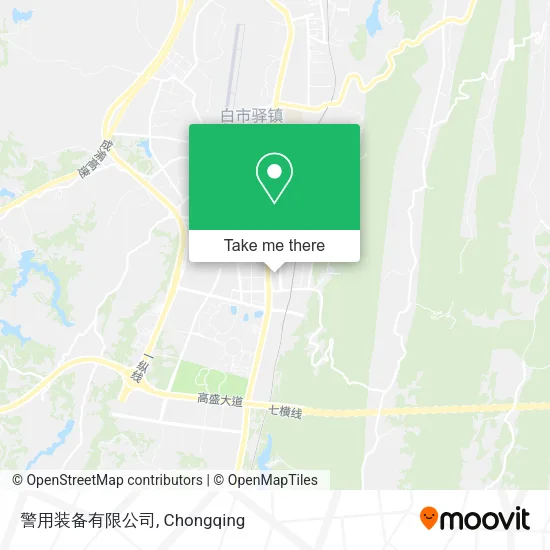 警用装备有限公司 map