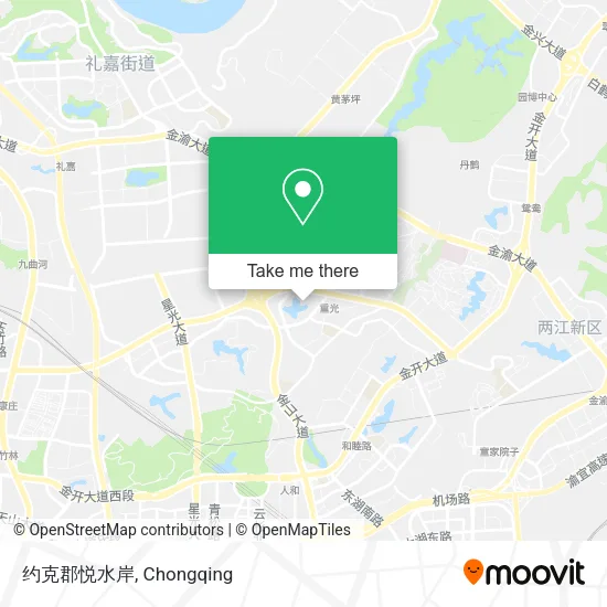 约克郡悦水岸 map