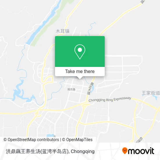 洪鼎藕王养生汤(蓝湾半岛店) map