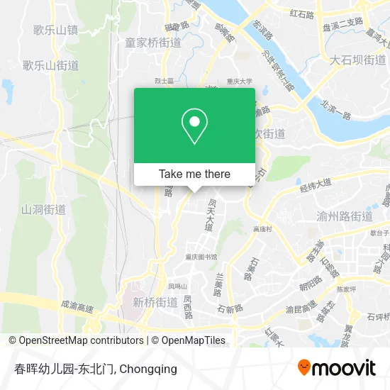 春晖幼儿园-东北门 map