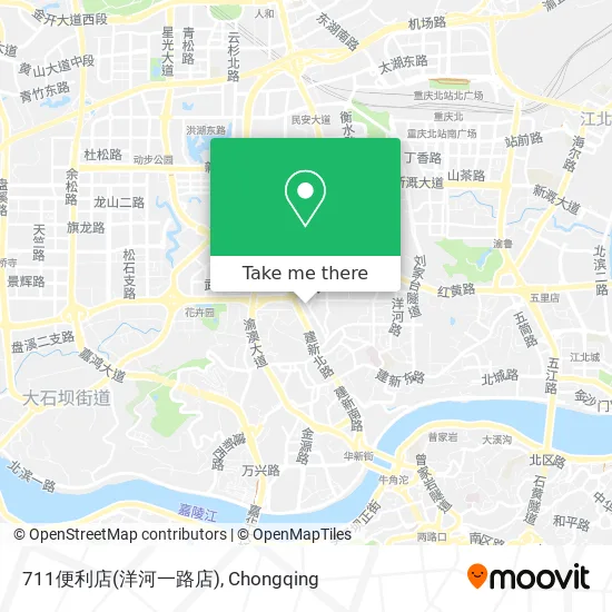 711便利店(洋河一路店) map