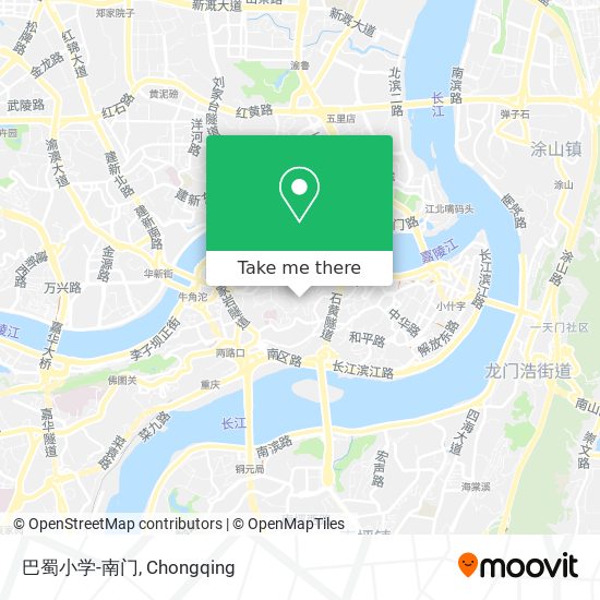 巴蜀小学-南门 map